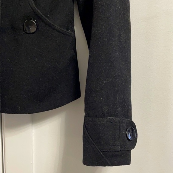 VERO MODA High Collar Buttoned Up Coat - Picture 5 of 8